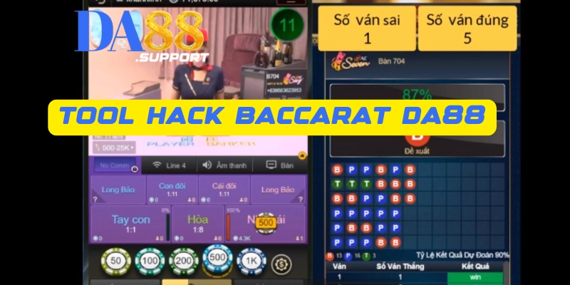 Hướng dẫn tải Tool hack Baccarat DA88