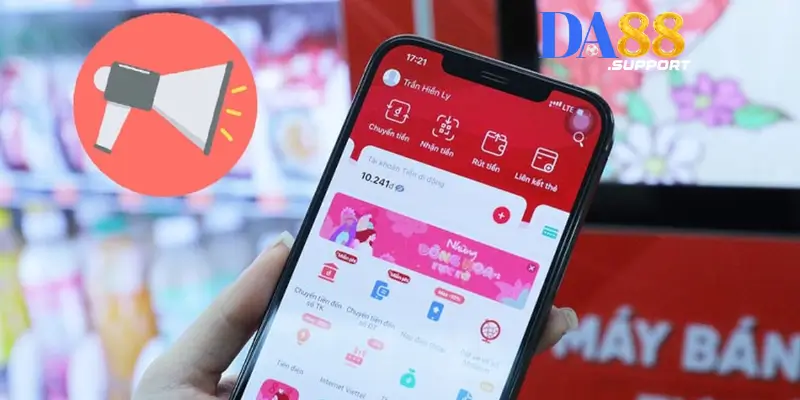 Chi tiết chương trình tải app Viettel Money nhận 99K chơi DA88