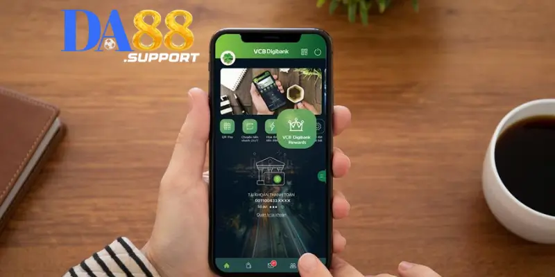 Giới thiệu khuyến mãi tải app ngân hàng Vietcombank nhận 79K chơi DA88